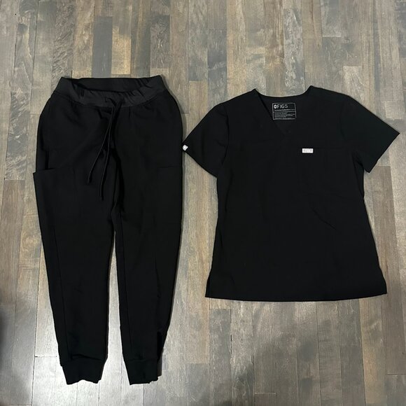 Figs Other - FIGS Scrub Set XXSP in Black